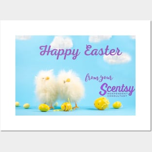 happy easter scentsy greetings Posters and Art